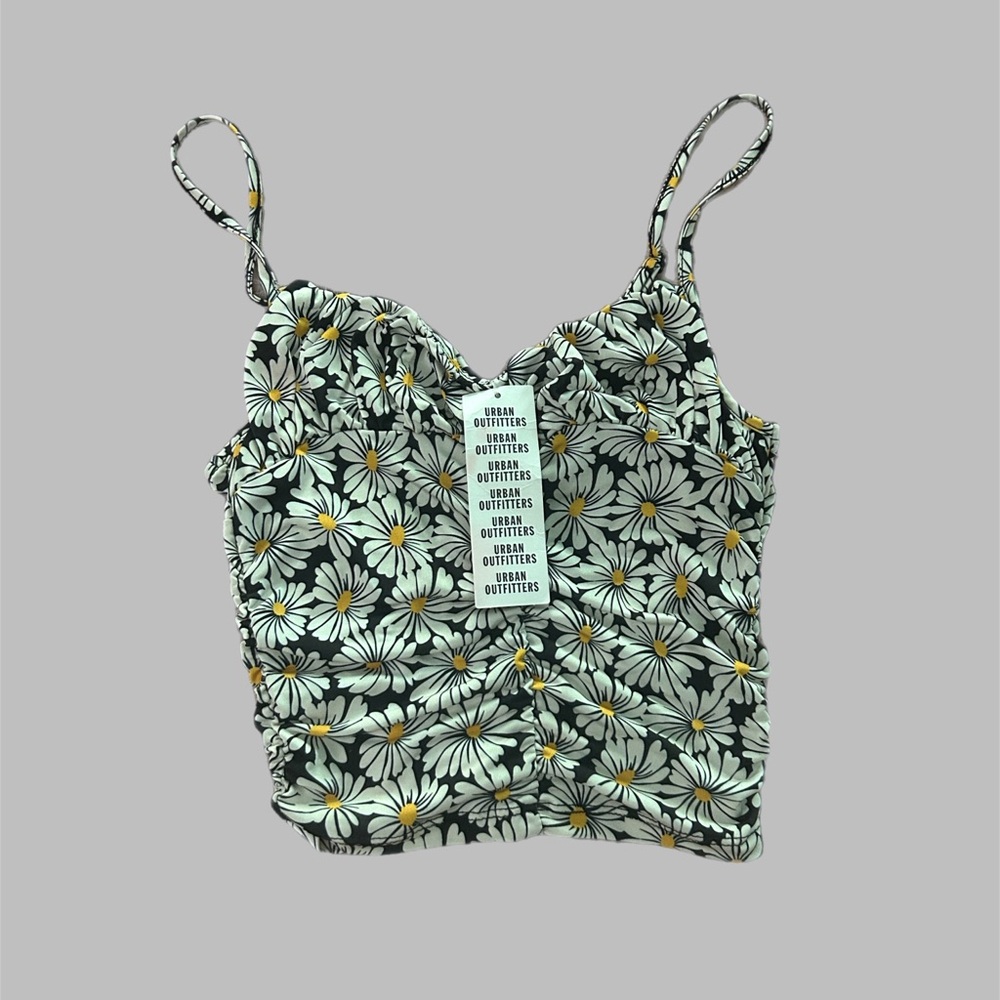 Floral Spaghetti Strap Top